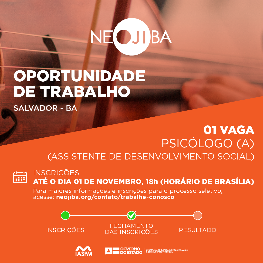 Notícias - NEOJIBA - Núcleos Estaduais de Orquestras Juvenis e Infantis da Bahia Notícias - NEOJIBA - Núcleos Estaduais de Orquestras Juvenis e Infantis da Bahia