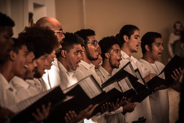 O primeiro concerto didtico itinerante de 2018 estreou em maro no Santurio Nossa Senhora de Ftima